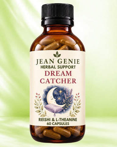 Dream Catcher – Reishi & L-Theanine Capsules (60) - Jeangeniehealth