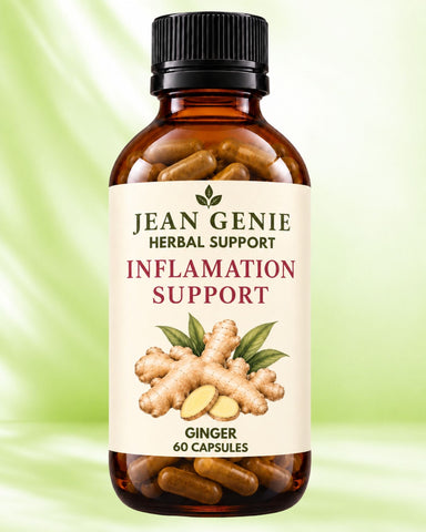 Ginger Inflammation Support Capsules (60) - Jeangeniehealth