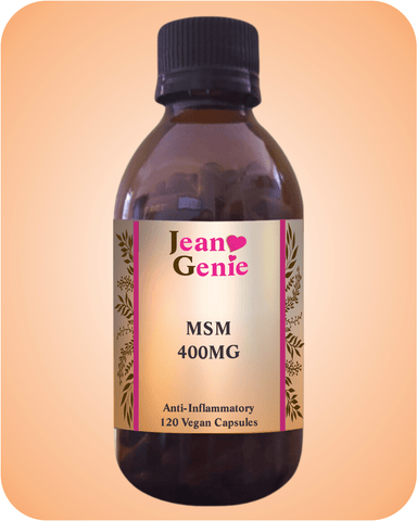MSM Capsules 120 for Inflammation - Jeangeniehealth