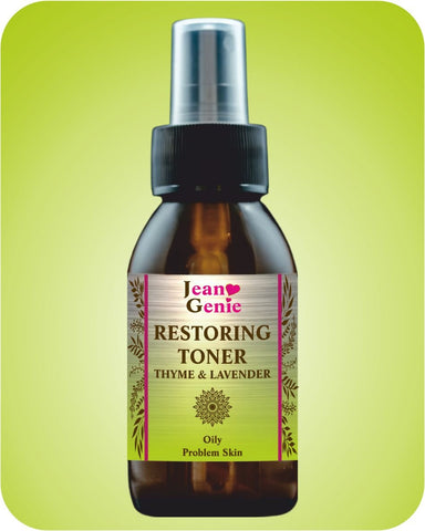 Organic Facial Toner for Acne or Oily Skin