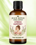 Stress Support Herbal Extract Drops — natural herbal tincture for anxiety and stress relief by Jean Genie Health