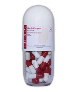 Zinc & Copper Capsules - 60 - Jeangeniehealth